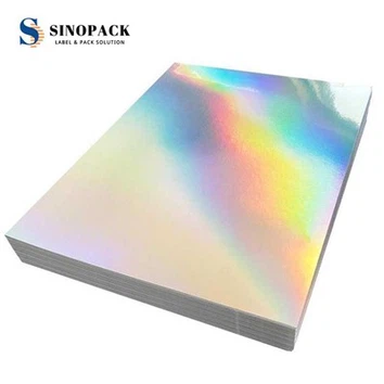 Indigo Holyghraphic PVC Etiket